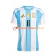 Maillot Domicile Argentine Di Maria 11 Copa America 2024 Manches Courtes Homme