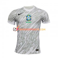 Maillot Domicile Brésil Gardien Copa America 2024 Manches Courtes Homme