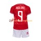 Maillot Domicile Danemark Hojlund 9 Euro 2024 Manches Courtes Jeune Enfant(+shorts)