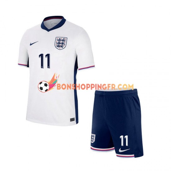 Maillot Domicile Angleterre Jack Grealish Euro 2024 Manches Courtes Jeune Enfant(+shorts)