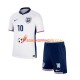 Maillot Domicile Angleterre Jude Bellingham 10 Euro 2024 Manches Courtes Jeune Enfant(+shorts)