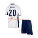 Maillot Domicile Angleterre Phil Foden 20 Euro 2024 Manches Courtes Jeune Enfant(+shorts)