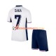 Maillot Domicile Angleterre SAKA 7 Euro 2024 Manches Courtes Jeune Enfant(+shorts)