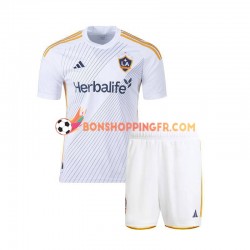 Maillot Domicile LA Galaxy 2024 Manches Courtes Jeune Enfant(+shorts)