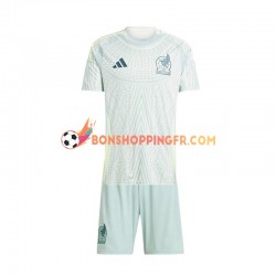 Maillot Extérieur Mexique Copa America 2024 Manches Courtes Jeune Enfant(+shorts)