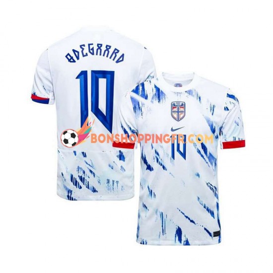 Maillot Extérieur Norvège Martin Odegaard 10 2024 Manches Courtes Homme