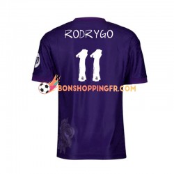 Maillot 4ème Real Madrid RODRYGO 11 Y-3 2023-2024 Violet Manches Courtes Homme