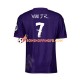 Maillot 4ème Real Madrid Vinicius Junior 7 Y-3 2023-2024 Violet Manches Courtes Homme