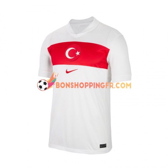 Maillot Domicile Turquie Euro 2024 Manches Courtes Homme