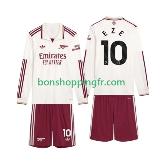 Maillot 3ème Arsenal Eze 10 2025-2026 Manches Longues Jeune Enfant(+shorts)