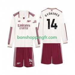 Maillot 3ème Arsenal Gyokeres 14 2025-2026 Manches Longues Jeune Enfant(+shorts)