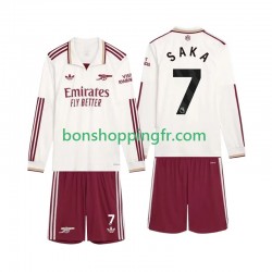 Maillot 3ème Arsenal Saka 7 2025-2026 Manches Longues Jeune Enfant(+shorts)
