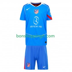 Maillot 3ème Atlético Madrid 2025-2026 Manches Courtes Jeune Enfant(+shorts)