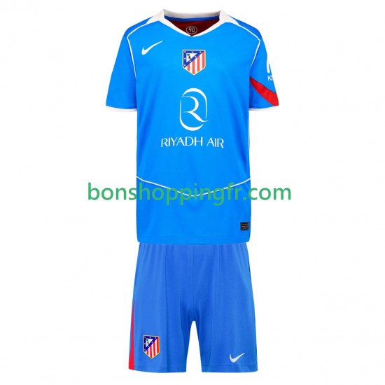 Maillot 3ème Atlético Madrid 2025-2026 Manches Courtes Jeune Enfant(+shorts)