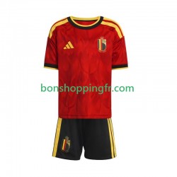 Maillot Domicile Belgique World Cup 2026 Manches Courtes Jeune Enfant(+shorts)