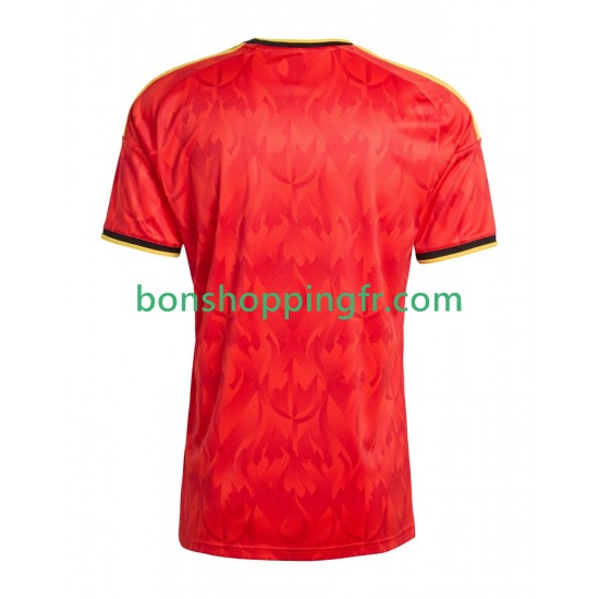 Maillot Domicile Belgique World Cup 2026 Manches Courtes Homme
