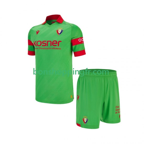 Maillot Extérieur CA Osasuna 2025-2026 Manches Courtes Jeune Enfant(+shorts)
