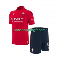 Maillot Domicile CA Osasuna 2025-2026 Manches Courtes Jeune Enfant(+shorts)