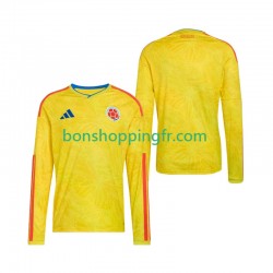 Maillot Domicile Colombie World Cup 2026 Manches Longues Homme