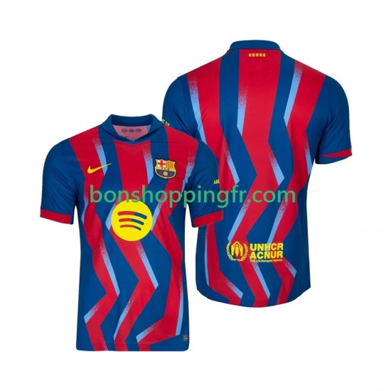 Maillot 4ème FC Barcelone 2025-2026 Manches Courtes Homme