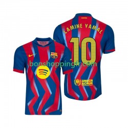 Maillot 4ème FC Barcelone Lamine Yamal 10 2025-2026 Manches Courtes Homme