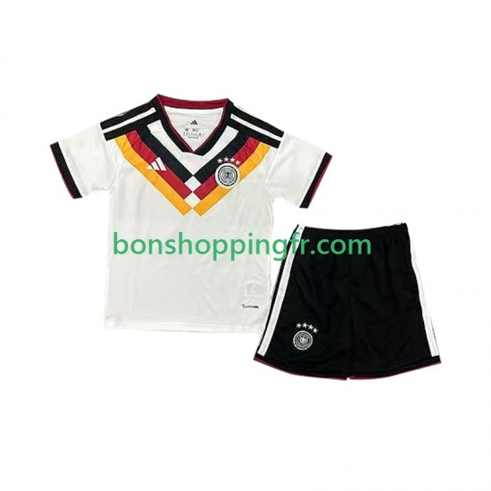 Maillot Domicile Allemagne World Cup 2026 Manches Courtes Jeune Enfant(+shorts)