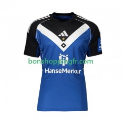 Maillot Extérieur Hamburger SV 2025-2026 Manches Courtes Homme