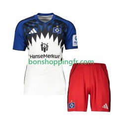 Maillot Domicile Hamburger SV 2025-2026 Manches Courtes Jeune Enfant(+shorts)