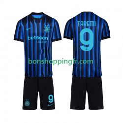 Maillot Domicile Inter Milan Marcus Thuram 9 2025-2026 Manches Courtes Jeune Enfant(+shorts)