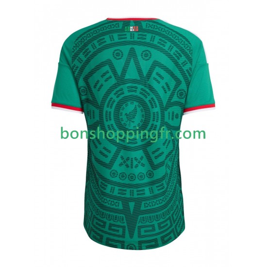 Maillot Domicile Mexique World Cup 2026 Manches Courtes Homme