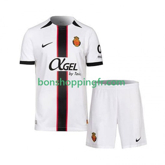 Maillot Extérieur RCD Mallorca 2025-2026 Manches Courtes Jeune Enfant(+shorts)