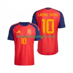 Maillot Domicile Espagne Lamine Yamal 10 World Cup 2026 Manches Courtes Homme