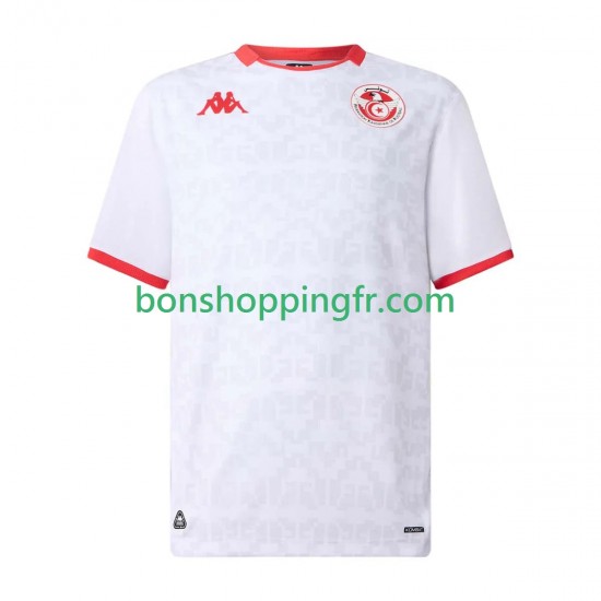 Maillot Extérieur Tunisie 2025 Manches Courtes Homme
