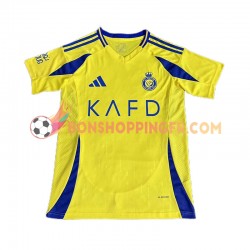 Maillot Domicile Al Nassr 2024-2025 Manches Courtes Homme