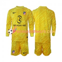 Maillot 3ème Atlético Madrid Gardien 2024-2025 Manches Longues Jeune Enfant(+shorts)