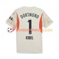 Maillot Domicile Borussia Dortmund Gardien Gregor Kobel 1 2024-2025 Manches Courtes Homme