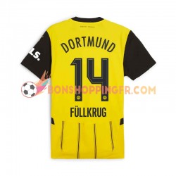 Maillot Domicile Borussia Dortmund Niclas Fullkrug 14 2024-2025 Manches Courtes Homme