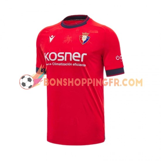 Maillot Domicile CA Osasuna 2024-2025 Manches Courtes Homme