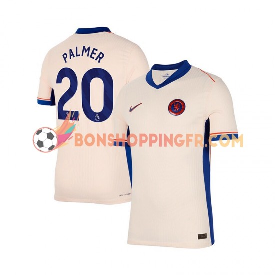 Maillot Extérieur Chelsea Cole Palmer 20 2024-2025 Manches Courtes Homme