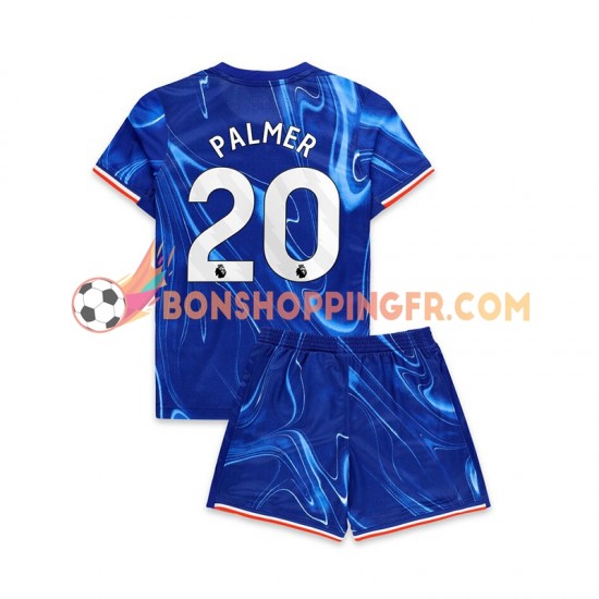 Maillot Domicile Chelsea Cole Palmer 20 2024-2025 Manches Courtes Jeune Enfant(+shorts)