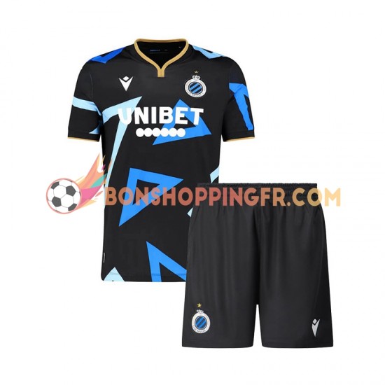 Maillot 4ème Club Brugge 2023-2024 Manches Courtes Jeune Enfant(+shorts)