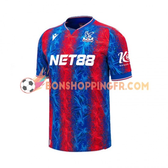 Maillot Domicile Crystal Palace 2024-2025 Manches Courtes Homme