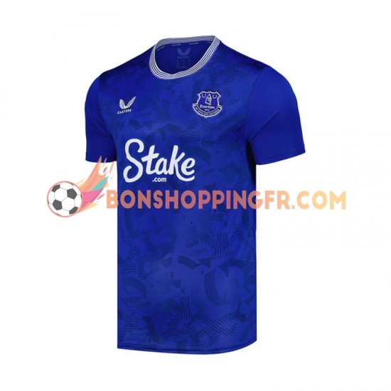 Maillot Domicile Everton 2024-2025 Manches Courtes Homme