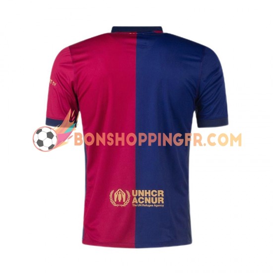 Maillot Domicile FC Barcelone 2024-2025 Manches Courtes Homme