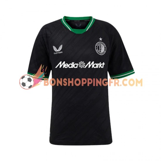 Maillot Extérieur Feyenoord Rotterdam 2024-2025 Manches Courtes Homme