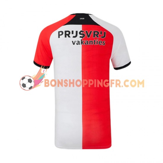 Maillot Domicile Feyenoord Rotterdam 2024-2025 Manches Courtes Homme