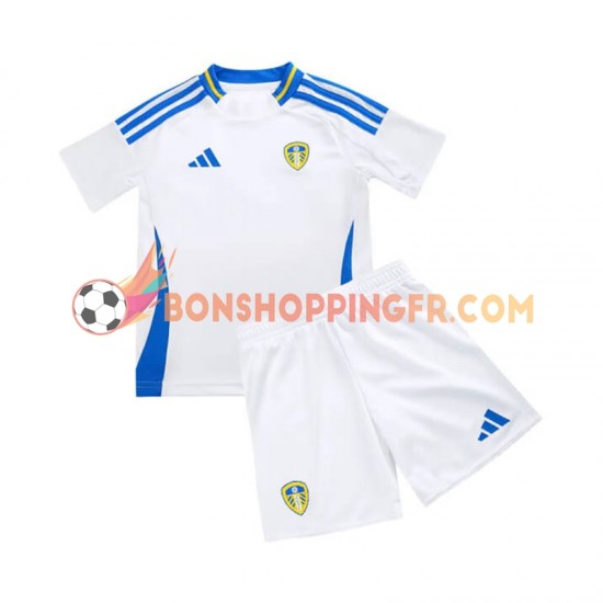 Maillot Domicile Leeds United 2024-2025 Manches Courtes Jeune Enfant(+shorts)