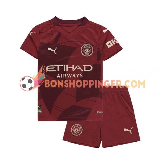 Maillot 3ème Manchester City 2024-2025 Manches Courtes Jeune Enfant(+shorts)