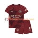 Maillot 3ème Manchester City Erling Haaland 9 2024-2025 Manches Courtes Jeune Enfant(+shorts)