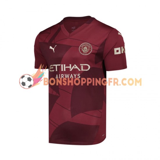 Maillot 3ème Manchester City 2024-2025 Manches Courtes Homme